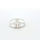Gucci Interlocking G Silver Band Ring