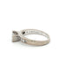 White Gold 9-Stone Princess Cut Diamond Ring