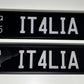 IT4LIA - Personlised Number Plate image 0