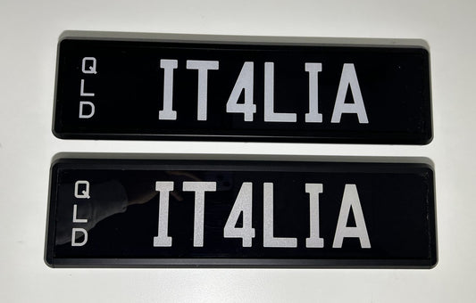 IT4LIA - Personlised Number Plate image 0
