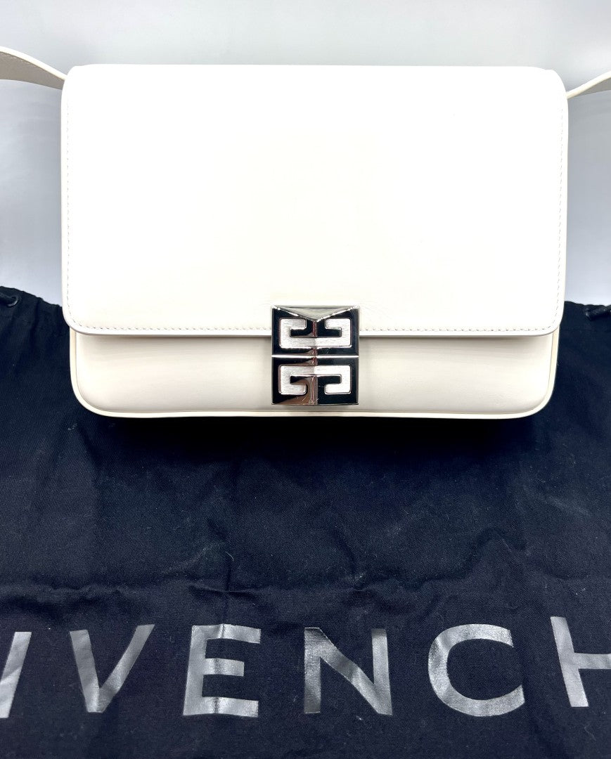 Givenchy 4G Medium Box Leather Crossbody Bag image 6