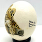 Hand Painted 'Cheetah Cubs Acinonyx Jubata' Ostrich Egg Shell image 2