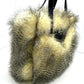PRADA FAUX FUR TOTE HANBAG image 3