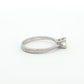 Platinum 0.38ct Diamond Solitaire Ring
