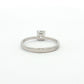 Platinum 0.38ct Diamond Solitaire Ring