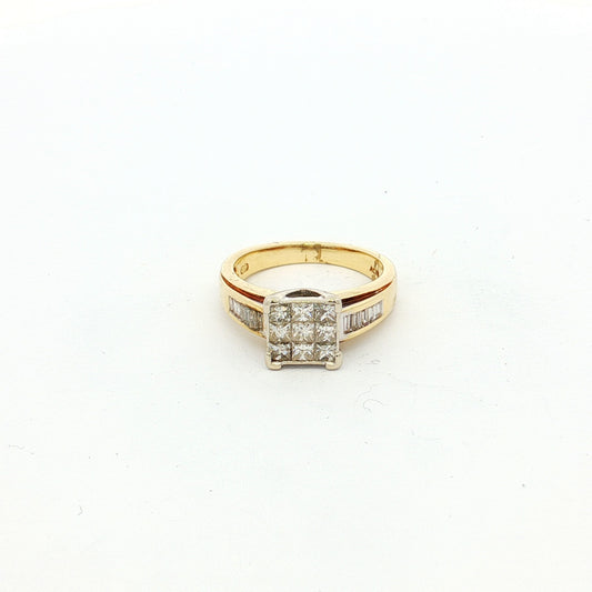 Yellow Gold Diamond Ring