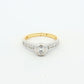 Yellow & White Gold Diamond Ring