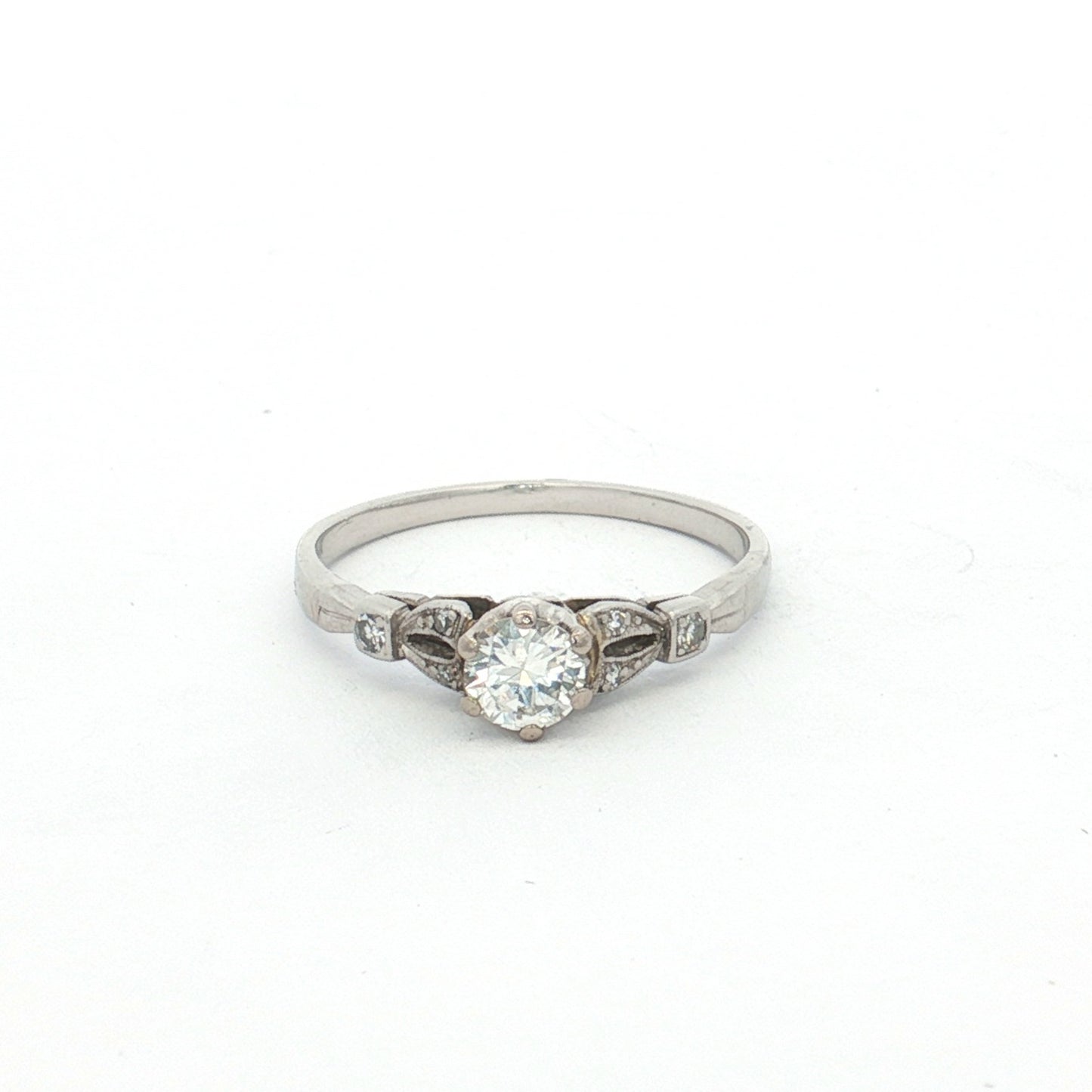 Platinum 7-Stone 0.41ct Diamond Ring