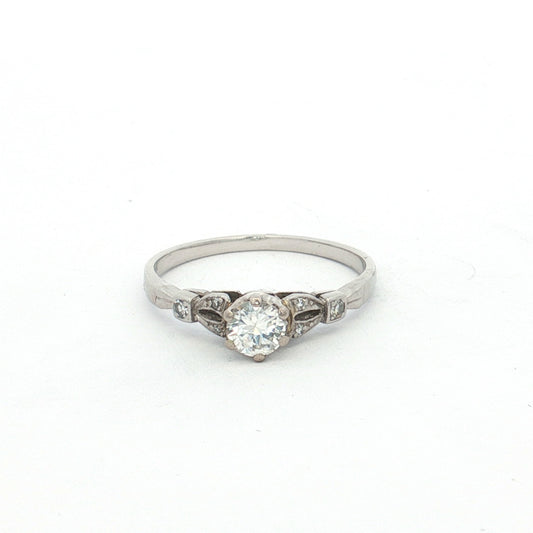 Platinum 7-Stone 0.41ct Diamond Ring