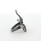 White Gold Black Rhodium Diamond Ring