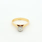 Yellow Gold Solitaire Ring