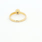 Yellow Gold Solitaire Diamond Ring