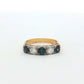 Yellow & White Gold Sapphire & Diamond Ring