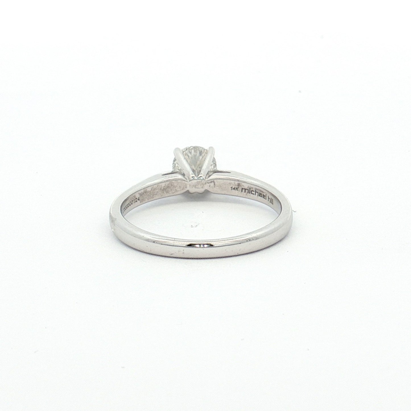 White Gold 0.50ct Diamond Solitaire Ring – Michael Hill