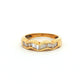 Yellow Gold Diamond Baguette Ring