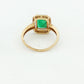 Yellow Gold Emerald Dress Ring