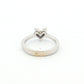White Gold Heart Diamond Ring