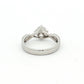Platinum Sapphire & Diamond Ring