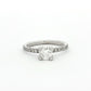White Gold 0.50ct Round Brilliant Diamond Engagement Ring