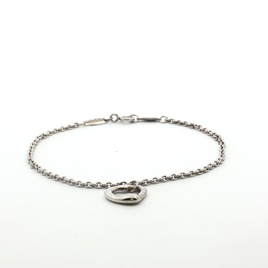 Tiffany & Co. Elsa Peretti Open Heart Silver Bracelet
