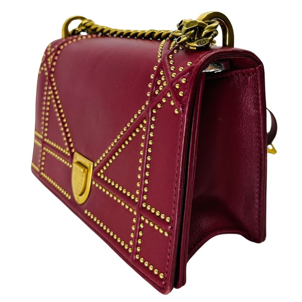Dior Medium Diorama Studded Lambskin Shoulder Bag image 2