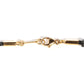 Tiffany & Co 18K Yellow Gold Black Onyx Paloma Picasso Dome Pendant Necklace image 4