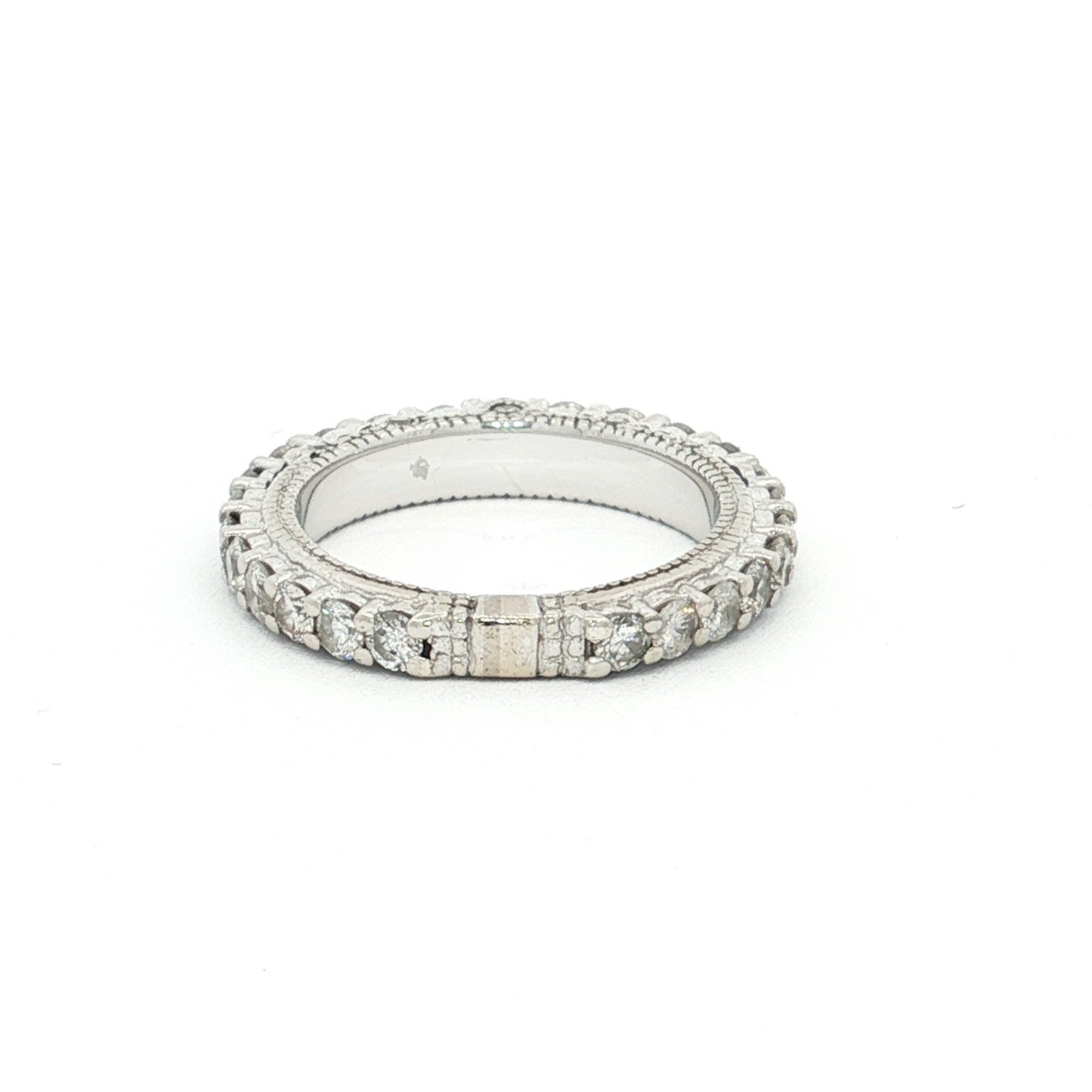 White Gold 35-Stone Diamond Ring