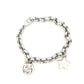 Gucci Silver Charm Chain Bracelet