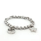 Gucci Silver Charm Chain Bracelet