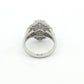 Platinum 2.66ct Diamond Cluster Ring