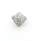 Platinum 2.66ct Diamond Cluster Ring