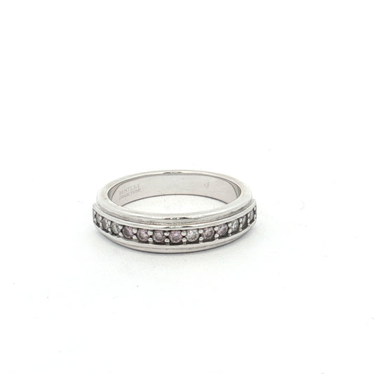 White Gold 13-Stone Diamond Ring