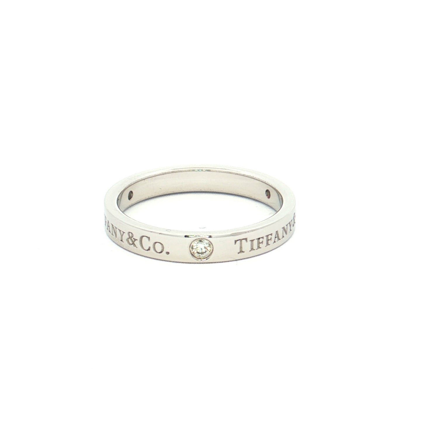 Platinum Tiffany & Co. Diamond Ring