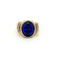 Yellow & White Gold Tanzanite Ring