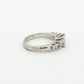 White Gold 7-Stone Princess Cut Diamond Ring