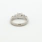 White Gold 7-Stone Princess Cut Diamond Ring