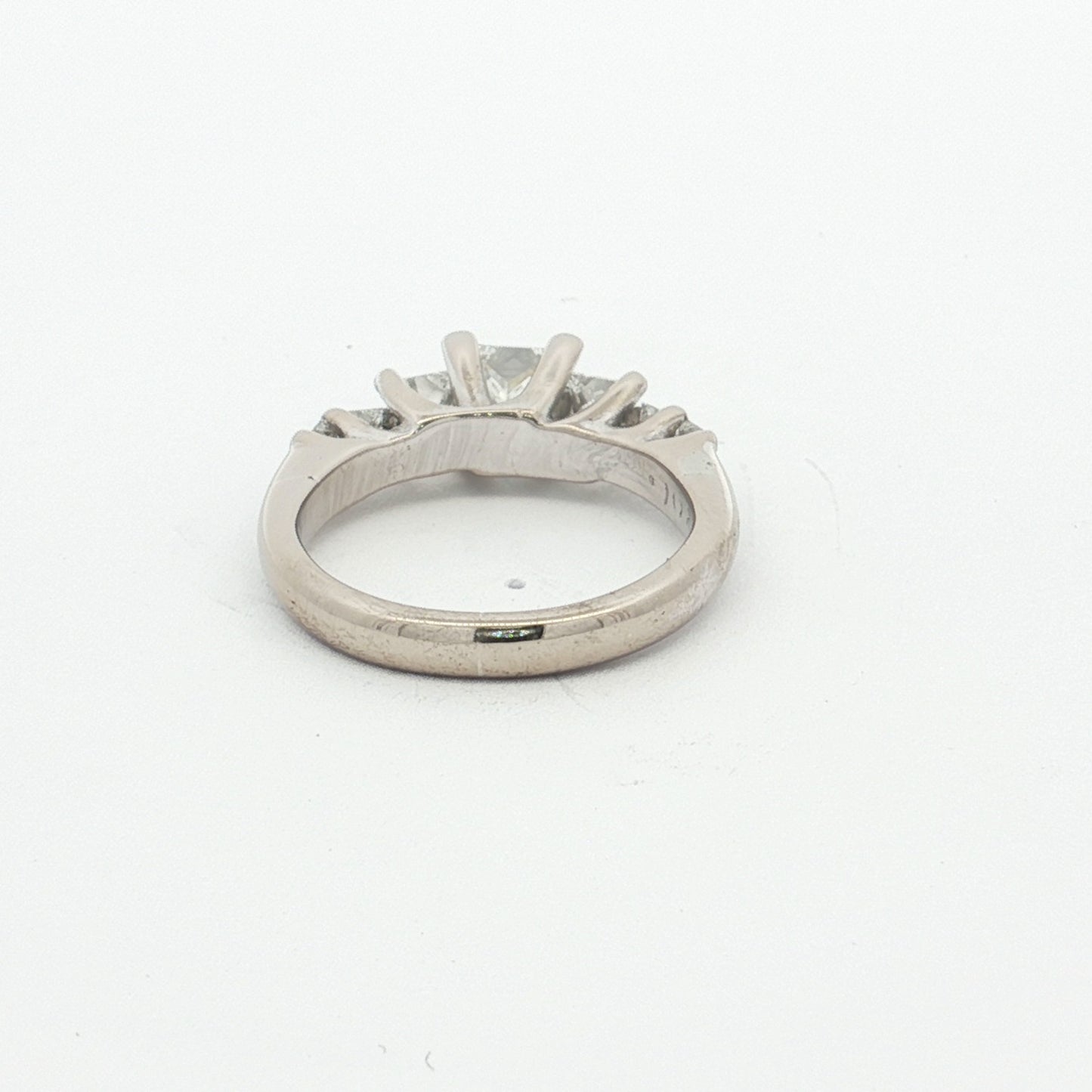 White Gold 7-Stone Princess Cut Diamond Ring