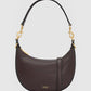 Oroton Florence Small Mahogany Shoulder Bag