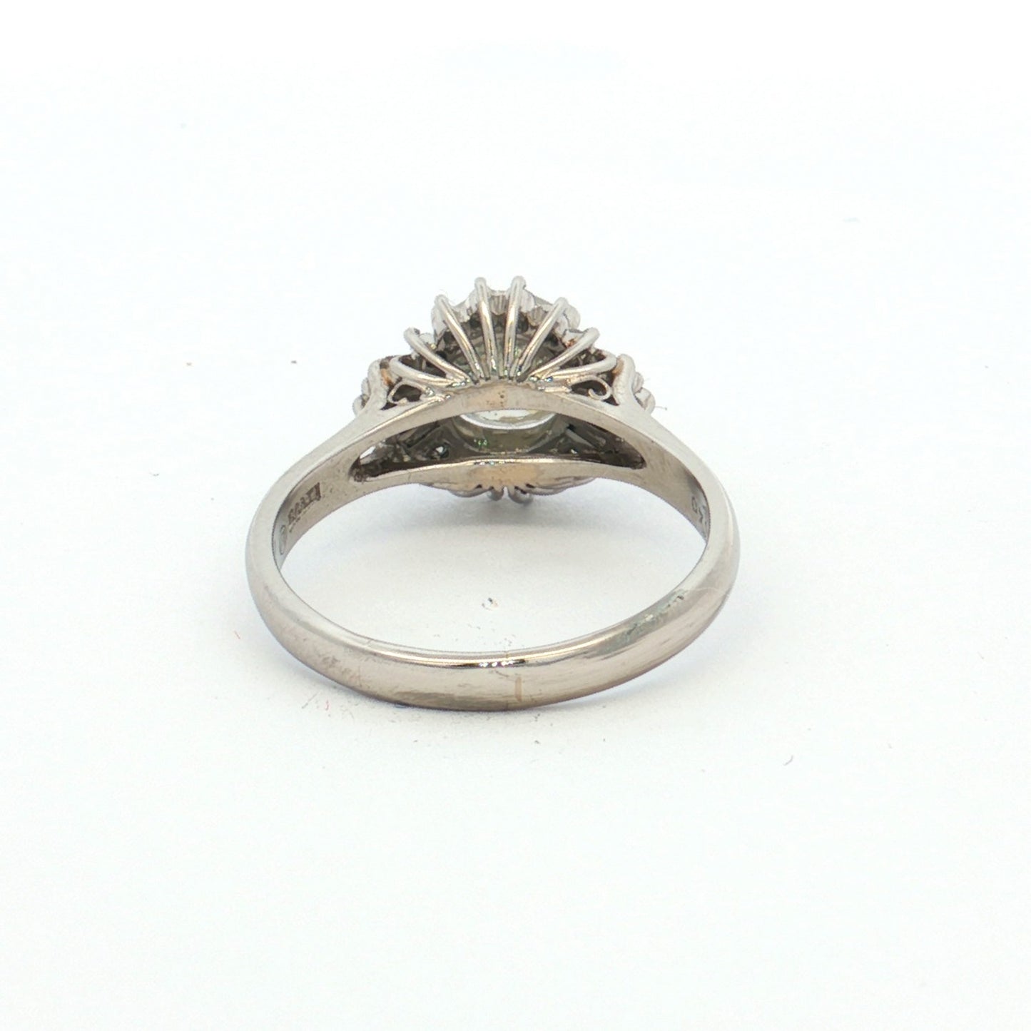 Platinum Ballerina Diamond Ring