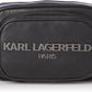 Karl Lagerfeld Paris Black Logo Crossbody Bag