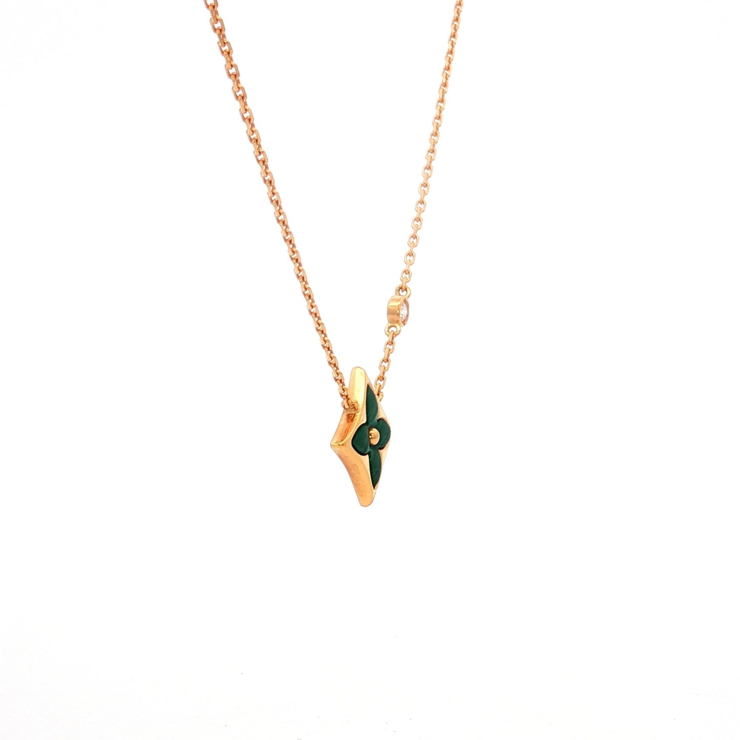 Louis Vuitton Color Blossom Star Gold Necklace