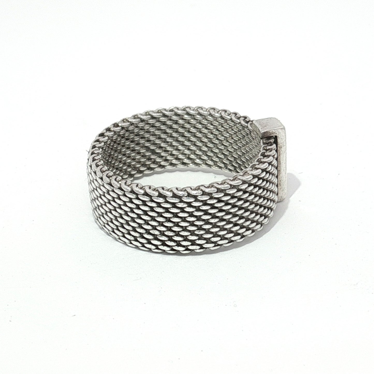 Tiffany & Co. Somerset Mesh Diamond Ring