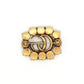 Gucci Crystal-Embellished GG Brooch