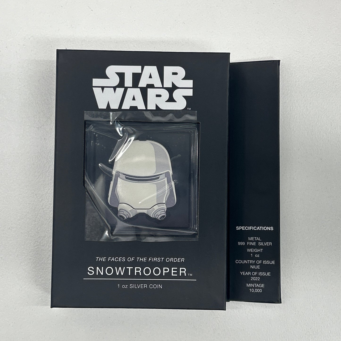 2022 Star Wars First Order Snow Trooper Coin