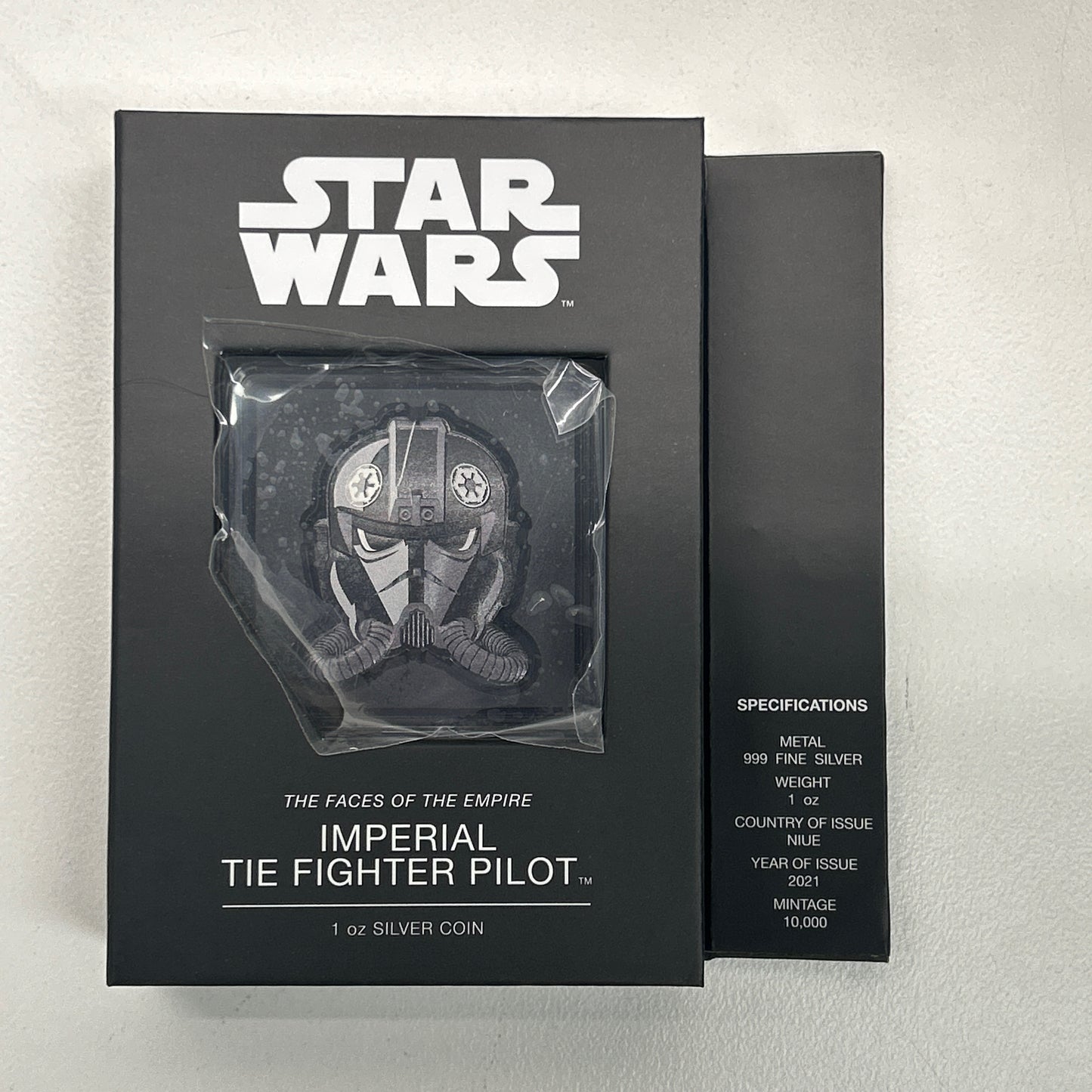 2021 Star Wars Imperial Tie Fighter Silver Coin