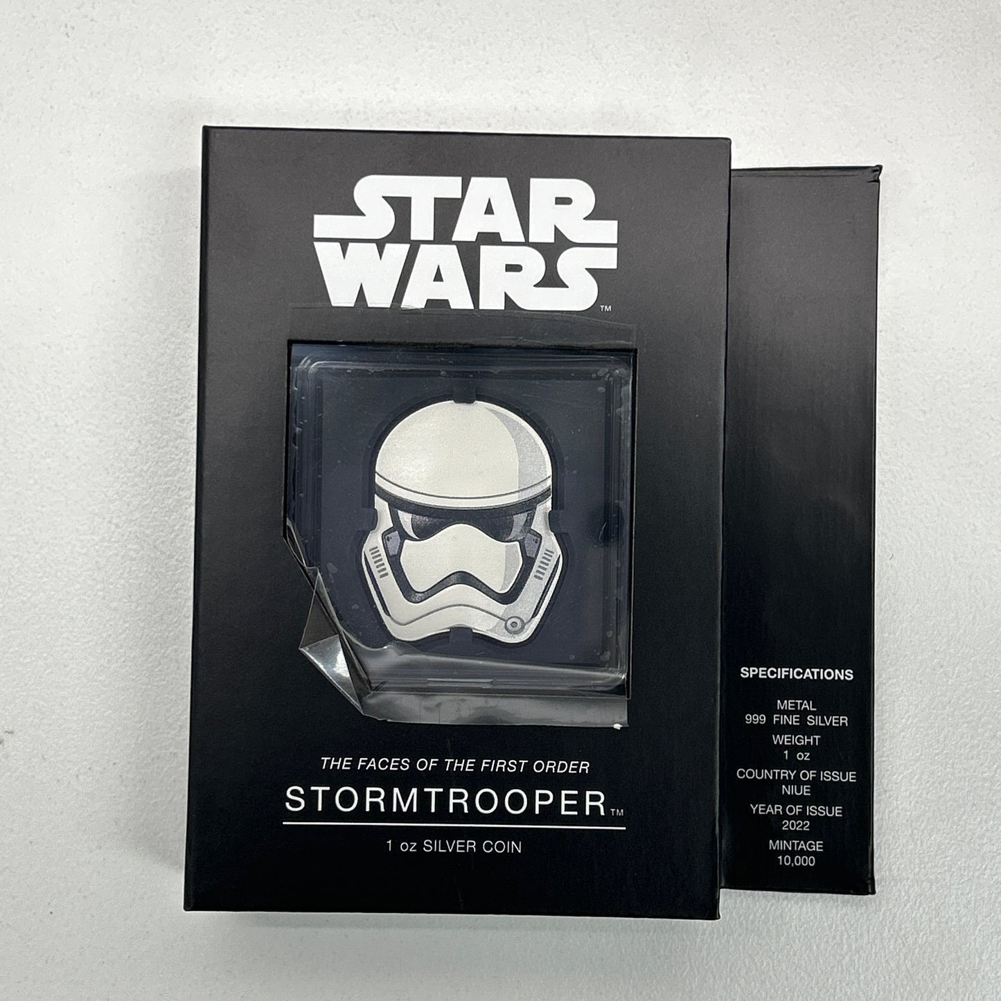 2022 Star Wars First Order Storm Trooper Coin
