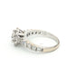 18ct White Gold Diamond Halo Ring