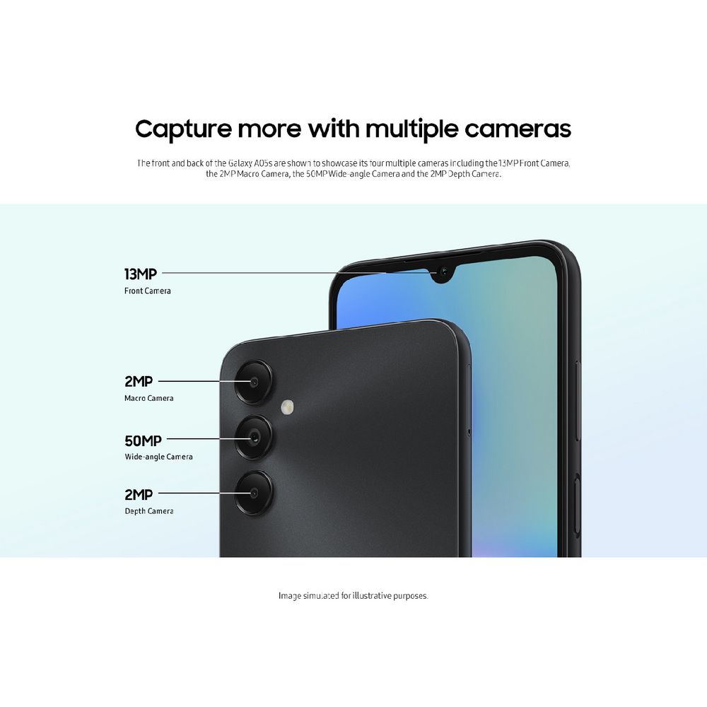 Samsung Galaxy A05S 4G 128GB (Black) image 5
