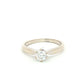 18ct White Gold Diamond Solitaire Ring