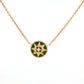 Dior Rose des Vents Gold Malachite Necklace